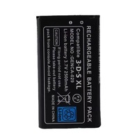 Batterie rechargeable 2500mAh 3.7V SPR-001 pour console Nintendo Switch 3dsxl, batterie de remplacement SPR-003 3DS XL
