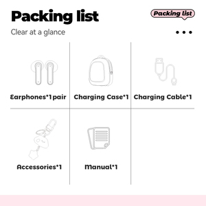 GST1 Earphone <span class=keywords><strong>Bluetooth</strong></span> Bentuk Tas Sekolah Unik dan Lucu, Hadiah Rantai, TWS <span class=keywords><strong>Mini</strong></span> Semi In-Ear, <span class=keywords><strong>Headset</strong></span> Nirkabel Hifi dengan Mikrofon - Product Image 6