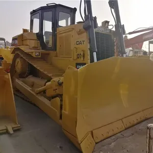 คุณภาพดีใช้รถปราบดิน Caterpillar D7G พร้อมริปเปอร์ CAT D7G D7H D7R รถดันดินสําหรับขาย, ใช้รถปราบดิน Caterpillar d7g พร้อมกว้าน