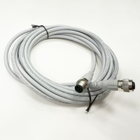 Conector de Sobremoldeo M12 de Fábrica Nanxuan, Cableado Industrial de Cobre y PVC de 4 Pines con Código A, Arnés de Cableado Canbus