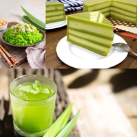 Essence liquide de pandan de haute pureté, qualité alimentaire, parfum de pandan pour pain, crème glacée, boissons jusqu'au goût de la crème, arôme personnalisé
