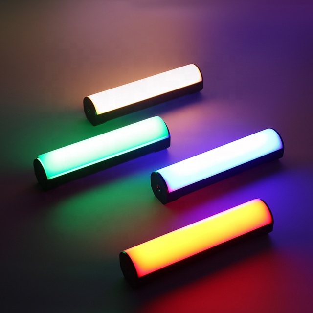 APP Control Magnetic Handheld Photographic RGB LED Video Light Stick with CRI95 Full-Color 27 Light Scenes