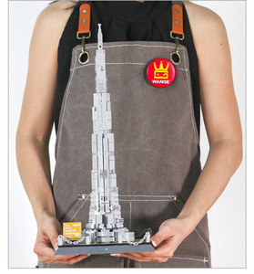 Burj Khalifa Tower-Dubai Small Particle <strong>Building</strong> <strong>Blocks</strong> Educational Children's Assembly Construction Toy Model Toy - Product Image 6