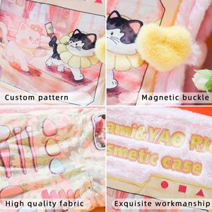 Cojín de Peluche Personalizado con Diseño de Libro de Maquillaje, Lavable, para Sofá, Estuche Cosmético Esponjoso, Tamaño Grande, Decoración del Hogar, Regalo, Material TPE - Product Image 6