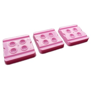 Mini Bandejas de Mezcla Blancas JAPI para Materiales Dentales, 2/4 Pocillos, Desechables, Moldeadas por Inyección, Plástico Ecológico - Product Image 1