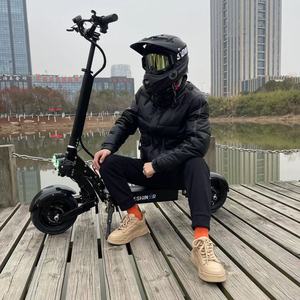 Trottinette électrique tout-terrain Geofought M7 de 11 pouces, réglable en hauteur, pour adultes, 60V 30AH 40AH, double moteur, 60-120KM, pliable - Product Image 4