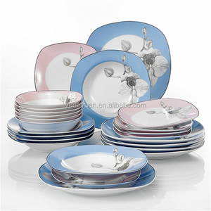 Fábrica árabe floral moderna 30PCS Precio al por mayor Juegos <span class=keywords><strong>de</strong></span> vajilla <span class=keywords><strong>de</strong></span> cerámica Juego <span class=keywords><strong>de</strong></span> platos <span class=keywords><strong>de</strong></span> cena Juego <span class=keywords><strong>de</strong></span> vajilla <span class=keywords><strong>de</strong></span> porcelana <span class=keywords><strong>de</strong></span> lujo - Product Image 6
