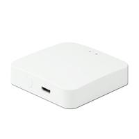 LEDEAST GW03 Zigbee 3.0 y BLE Mesh, Compatible con Alexa y el Asistente de Google, TUYA Smart Home, Mini Hub Multimodo Zigbee
