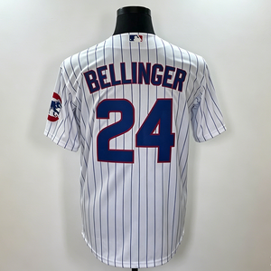 Jersey Bisbol Chicago Jahitan Grosir 2026 # 3 Alex Bregman # 4 Crow-Armstrong # 2 Nico Hoerner # 7 Dansby Swanson - Product Image 2