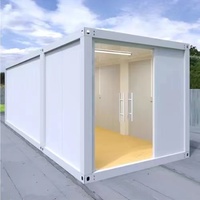 Conteneur maison usine 10ft 20ft 40ft préfabriqué en acier paquet plat conteneur maison ouverte détachable conteneur cadre dimensions