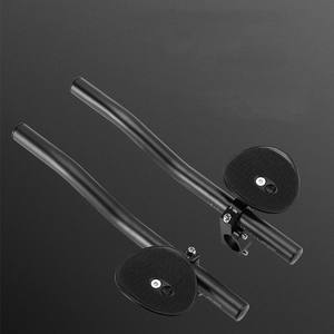 Guidon de vélo en alliage d'aluminium 2022, repose-bras de vélo, guidon aérodynamique de <span class=keywords><strong>triathlon</strong></span>, rallonge de guidon, accoudoir, extrémités de guidon TT, 340 mm - Product Image 4