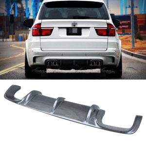 Difusor Trasero de Fibra de Carbono Estilo V, Alerón para Parachoques Trasero para BMW X5M E70, Aletas, Spoiler, Winglet, Splitter, Tuning Automotriz - Product Image 2