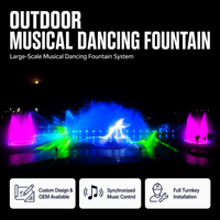 Soluciones Personalizadas de Fuentes Musicales Danzantes de Acero Inoxidable con Certificación IP68 a Prueba de Agua, Servicio Integral de Diseño y Construcción de Fábrica