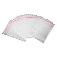 Bolsas OPP Autoadhesivas Ultra Transparentes, Bolsas de Plástico Transparente Reutilizables para Empacar Ropa, Joyería y Regalos