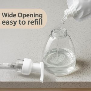 Botella Dispensadora de Jabón Espumoso PET con Bomba, Impresa con Serigrafía, para Jabón Líquido Castile de Dr. Bronner's, 8.5 Onzas, Hecho en China, para el Hogar - Product Image 4