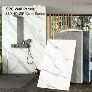 Di alta qualità Custom moderno SPC pannello a parete impermeabile ignifugo in marmo <span class=keywords><strong>per</strong></span> uso cucina e commercio con 5 anni di garanzia - Product Image 1