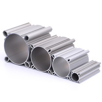 Boîtier de jonction CNC rond personnalisé Boîtier de dissipateur de chaleur Amplificateur Extrusion Boîtier en aluminium Fabrication de dissipateur de chaleur