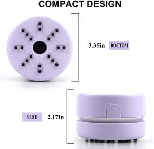 Accesorios de diamantes Herramientas Estilo clásico Aspirador de mano verde Material de tela Tipo impreso Mini Accesorios de escritorio - Product Image 2