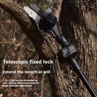 Tronçonneuse électrique domestique, scie sans fil légère pour la coupe du bois de jardin et l'élagage des arbres