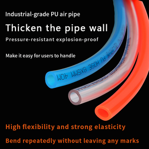 צינור פנאומטי PU 4 6 8 10 12 14 16 מ\"מ ישירות מהמפעל, צינור אוויר למדחס אוויר, צינור PU פוליאוריטן עמיד בפני פיצוץ - Product Image 6