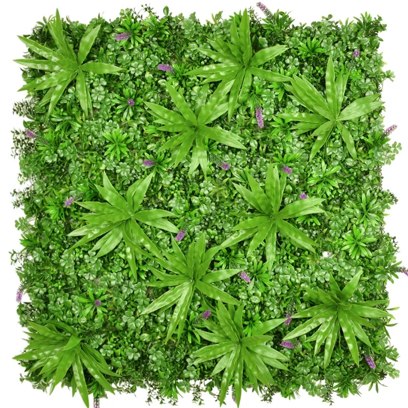 Schlussverkauf UV-beständiges gras grüne Wand Kunststoff hängende Buchsbaumplatten künstliche Pflanze Graswand für Wanddekoration