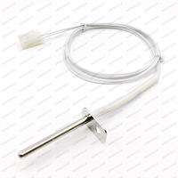 Sonde à bride avec thermistance NTC 100K à sortie de résistance, sonde de température personnalisée pour applications OEM ODM