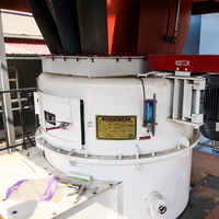 Nouvelle mélangeuse de sable vert à rotors série GS avec moteur et roulement, machine de mélange de sable de fonderie haute productivité pour usine de fonderie