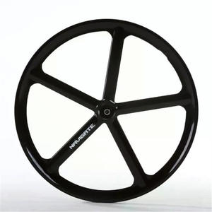 Juego de Ruedas Integradas de Aleación de Magnesio de 5 Aspas 700c para Bicicleta de Piñón Fijo - Product Image 4