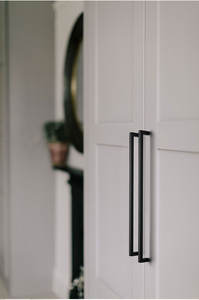 Tirador de armario de acero inoxidable de 128mm de estilo americano, tiradores de cajón de aleación, muebles de cocina, sala de estar, bóvedas de vino, almacenes - Product Image 3