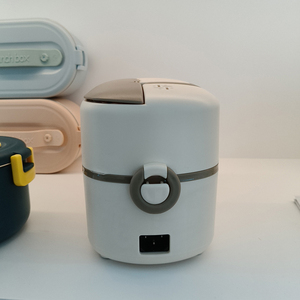 Lonchera Eléctrica Portátil de Acero Inoxidable 110V/24V/12V de Doble Uso para Autos y Familias con Calentador de Alimentos KL02001 - Product Image 4