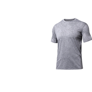 Camiseta de manga corta de malla personalizada de buena calidad al por mayor de fábrica para hombres, ropa de entrenamiento deportiva para gimnasio y trotar - Product Image 3