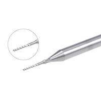 Fraise à queue pour machine à circuits imprimés (PCB) 0,5 mm en carbure, fraise de gravure, embouts de routeur CNC pour acier inoxydable, fonte, outils de tour CNC