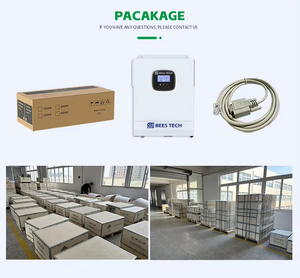 ระบบไฮบริดพลังงานแสงอาทิตย์ BEES TECH แบบ Pure Sine Wave รองรับการเชื่อมต่อแบบ On/Off Grid กำลังไฟ 5KW 6kw 10kw 12kw พร้อมระบบ Dual MPPT และรองรับการเชื่อมต่อแบบขนานผ่าน WIFI มาตรฐาน - Product Image 5