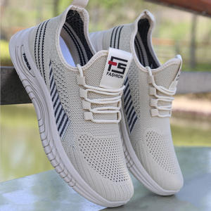 Chaussures d'été pour hommes, chaussures de sport respirantes en maille, légères, polyvalentes et adaptées à la course décontractée, chaussures en toile - Product Image 5