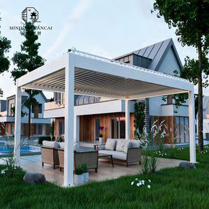 <span class=keywords><strong>Pavillon</strong></span> en aluminium de style victorien avec décorations festonnées, gazebo classique, écologique et résistant au vent, pour jardin vintage, arche à roses - Product Image 5
