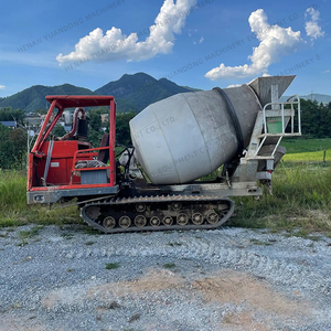 厂家直销水泥搅拌车罐式价格建筑用小型翻车机2-8m3履带式混凝土搅拌车 - Product Image 3