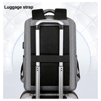 Sac à dos professionnel promotionnel pas cher pour la randonnée, les voyages d'affaires, mini sac à dos unisexe en Oxford souple avec port USB, étanche pour ordinateur portable