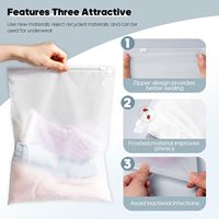 Lot de 100 sachets refermables transparents imprimés 25 x 35 cm, mini-sachets en plastique refermables, sacs magiques à fermeture éclair