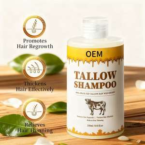 Nicht reizendes Bio-Haarpflege shampoo Handgemachtes Talg-und Ziegenmilch shampoo Feuchtigkeit spendendes Rinder talg shampoo - Product Image 2