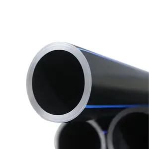 Tuyau PE de 1200mm de diamètre Tube thermofusible en plastique de coupe durable sur mesure pour l'approvisionnement en eau d'irrigation