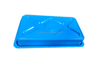 Boîte d'emballage rectangulaire en plastique PS jetable personnalisée avec couvercles, barquettes thermoformées pour produits ménagers