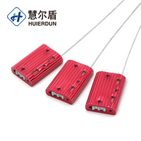 HUIERDUN HED-CS103 Aluminium-Sicherheitskabelsiegel für Container und Anhänger - 23-25cm Länge