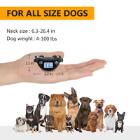 Neue Pet Training Produkte LED Digital anzeige Wiederauf lad bares USB Anti Dog Bark Halsband