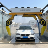 Nouvel équipement de lavage de voitures entièrement automatique intelligent avec des fonctionnalités écologiques