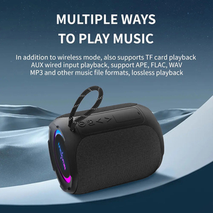 Tất Cả Các Vòng Ngoài Trời Đồng Hành 20W <span class=keywords><strong>Bluetooth</strong></span> Loa Tiêu Chuẩn Mạnh Mẽ 3000MAh TF Thẻ Hỗ Trợ AUX Đầu Vào Âm Thanh Cho Rạp Hát Tại Nhà Sử Dụng - Product Image 2