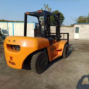 Hot Selling Chinese Brand Hangzhou 6T Diesel Used Forklift Heavy-Duty for Construction Retail Low Price 1 Year Warranty for Sale - Product Image 5