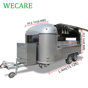Remorque de cuisine mobile Wecare BBQ entièrement équipée, cuisine commerciale, remorque de concession pour <span class=keywords><strong>barbecue</strong></span> - Product Image 2
