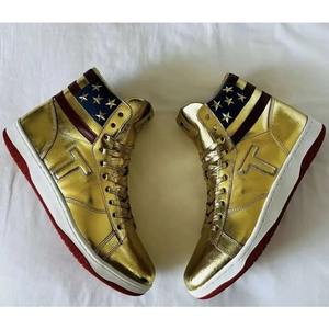Chaussures de basket-ball de haute qualité pour femmes <span class=keywords><strong>et</strong></span> hommes Gold Leaders Golden Upper Rubber Casual Designers Fashion Sneakers Trainers - Product Image 3