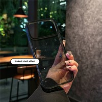 Coque de téléphone scintillante pour iPhone 18 Pro Max, étui antichoc en TPU et PC pour iPhone 17, 16, 15, 14