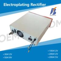 Redresseur d'électrodéposition monophasé 200A 12V avec IGBT et RS485